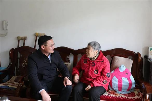 情系桑榆 寒冬送暖——我院领导班子成员春节前夕走访慰问离退休职工