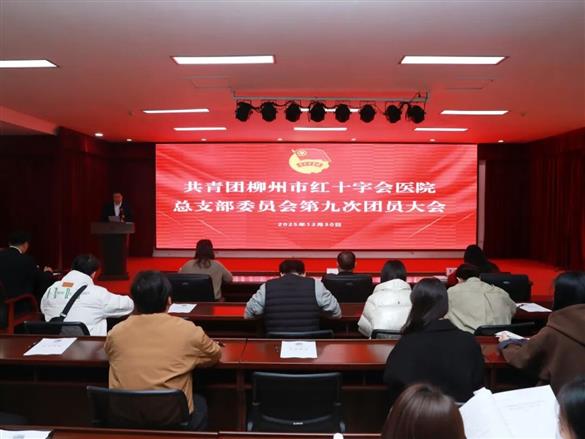 砥砺奋进，青春建功显担当丨共青团柳州市红十字会医院第九次团员大会圆满召开